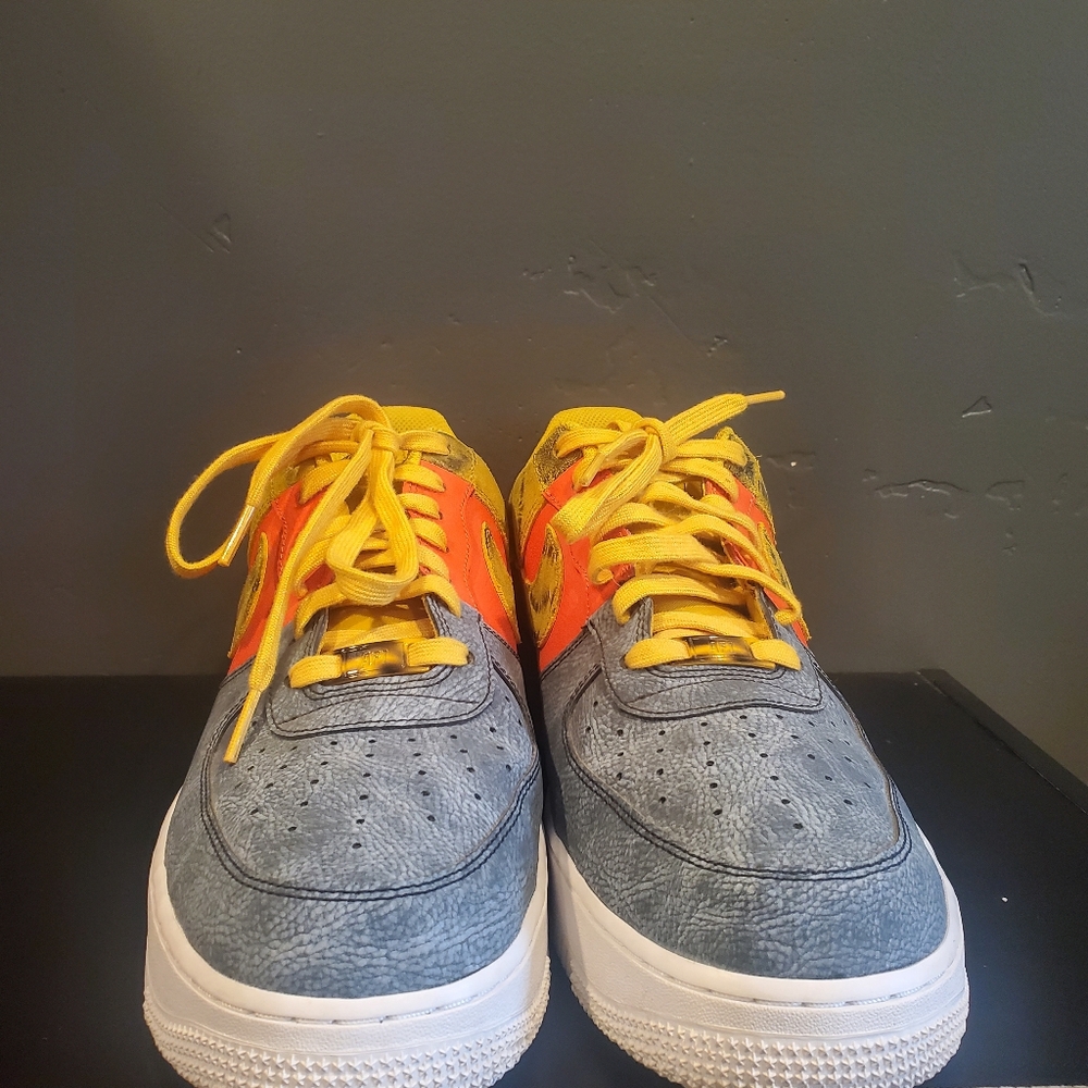 Air Forcenpne Tie Dye Dark Sulfur